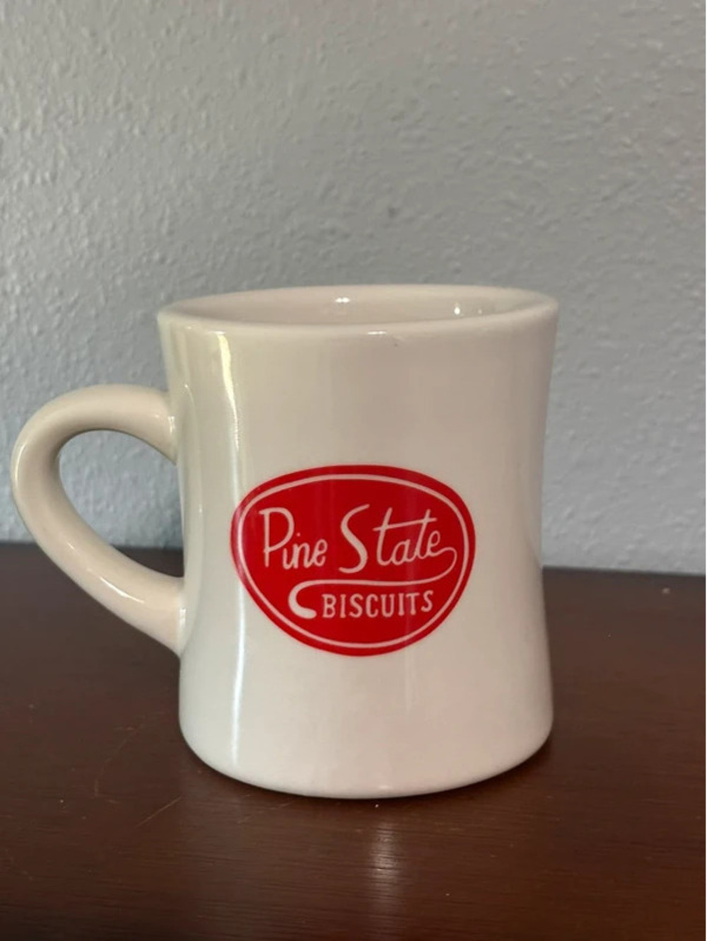 Portland Oregon pine state biscuits restaurant ware cup